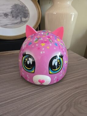 Raskullz Kids Helmet Kitty And Star Theme New Without Tags